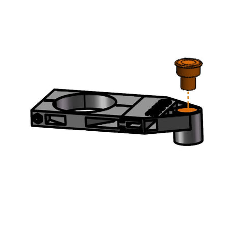 Doorking 1601-261 Switch Magnetic Sensor (Orange)