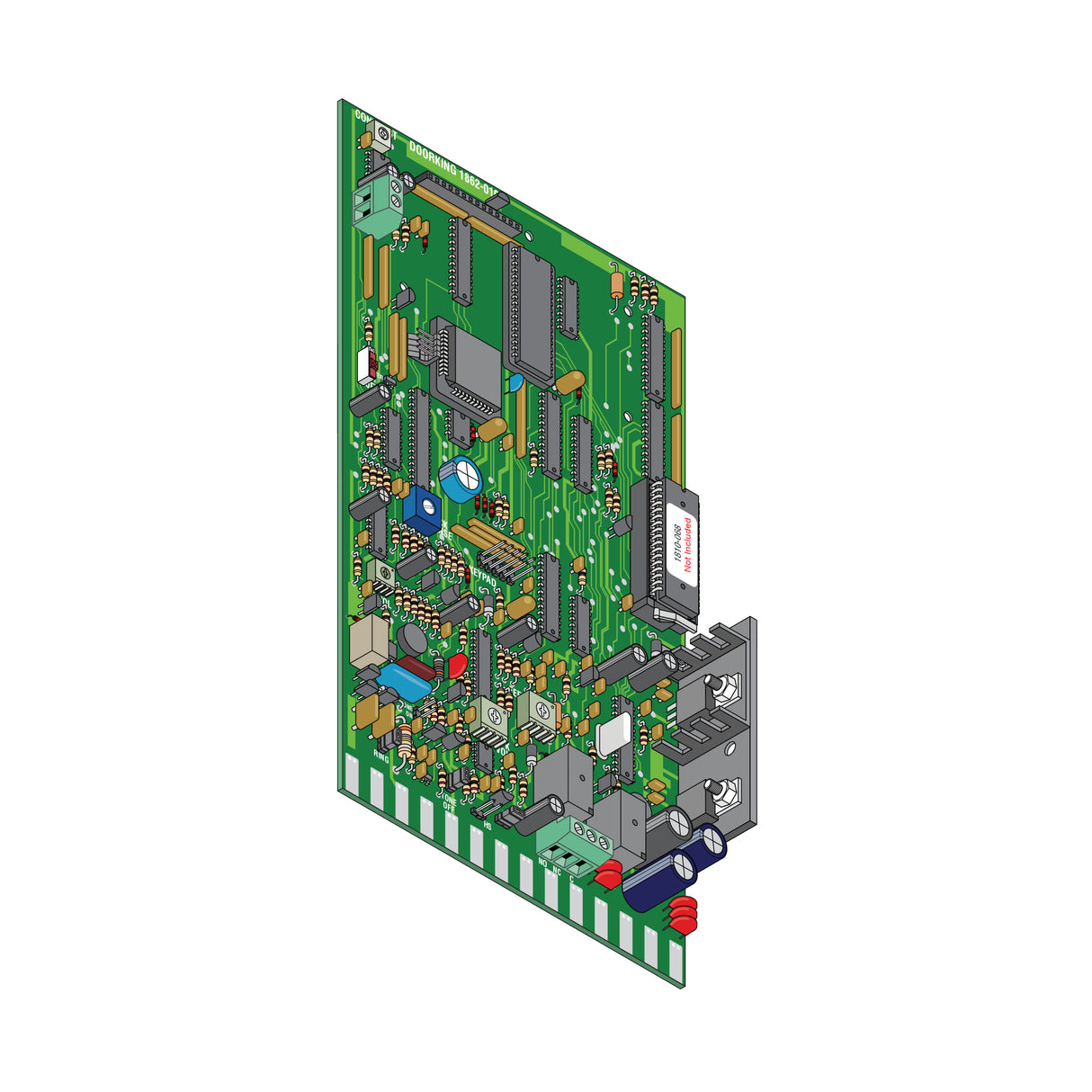 Doorking 1862-010 Replacement Circuit Board