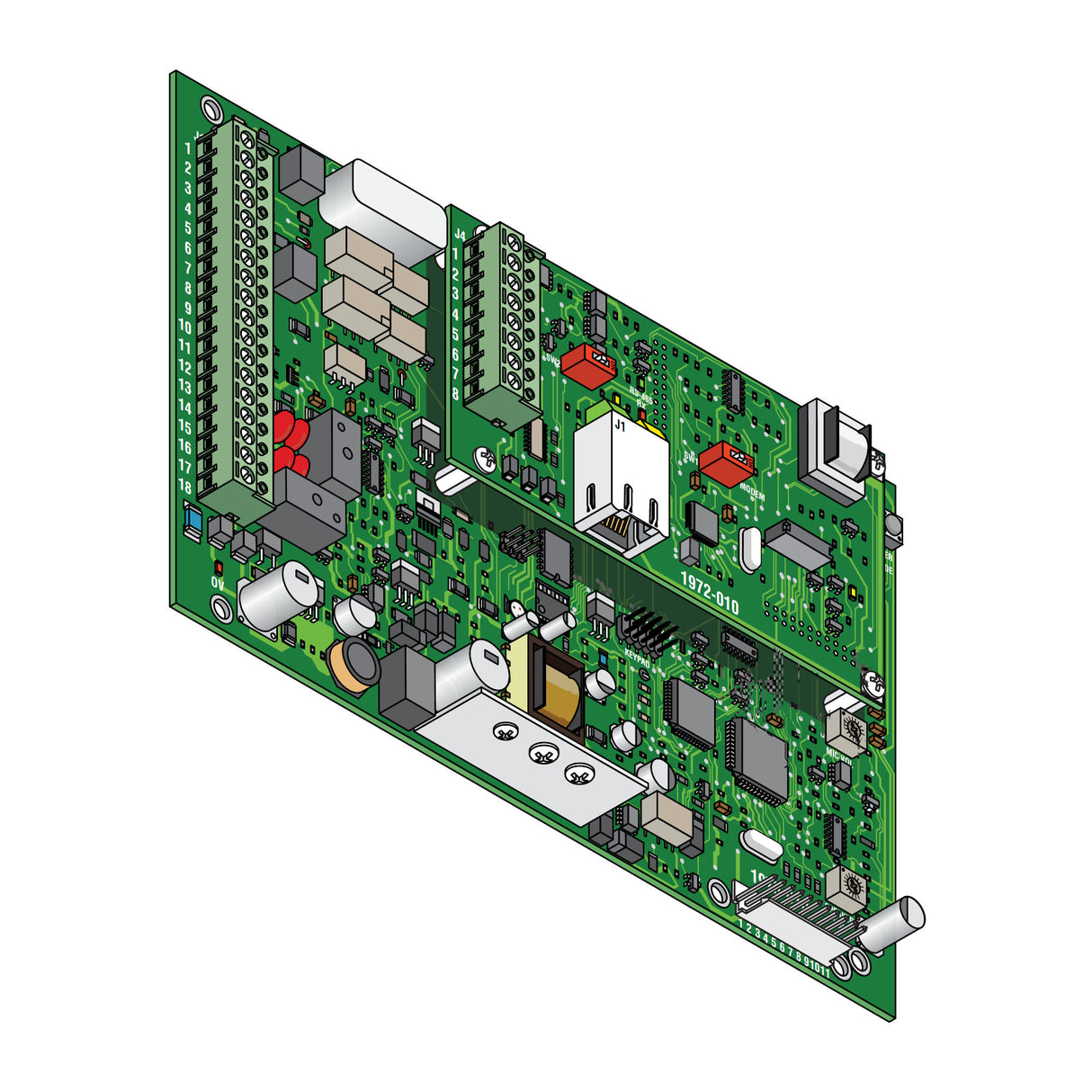 Doorking 1970-010 Access Plus Circuit Board for Doorking 1812 & 1838 Access Plus Systems