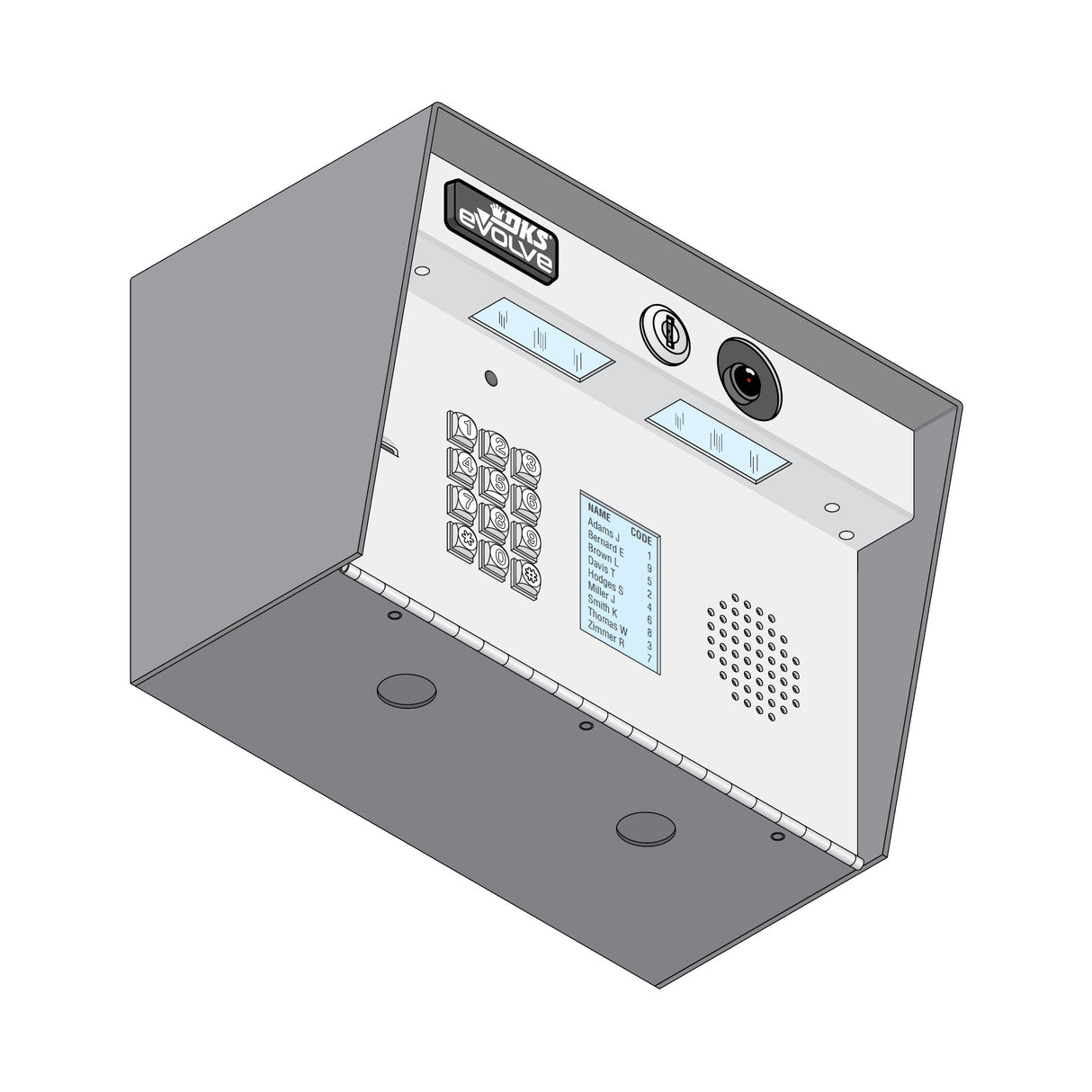 Doorking 2108-090 eVolve Smart Video Intercom System