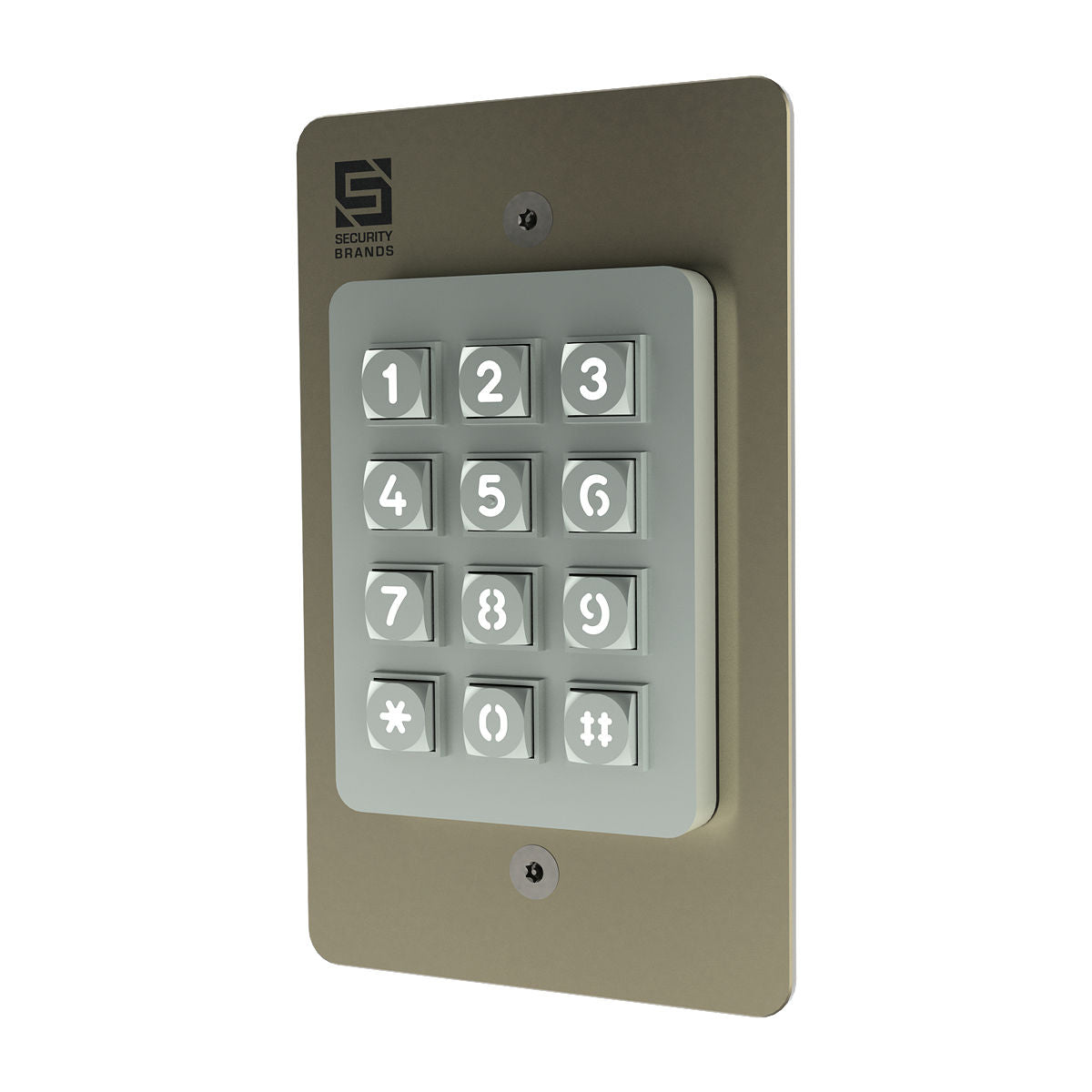 Security Brands 26-100SGL Advantage DKE Gate Keypad - flush mount | Elitegates.net