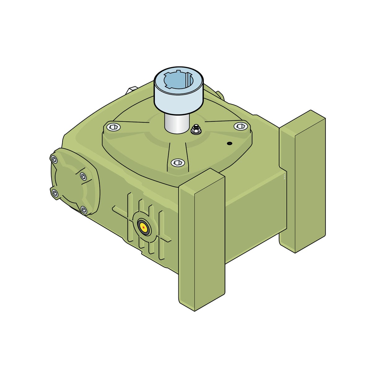 Doorking 2600-719 Gearbox for 6500 Gate Operators