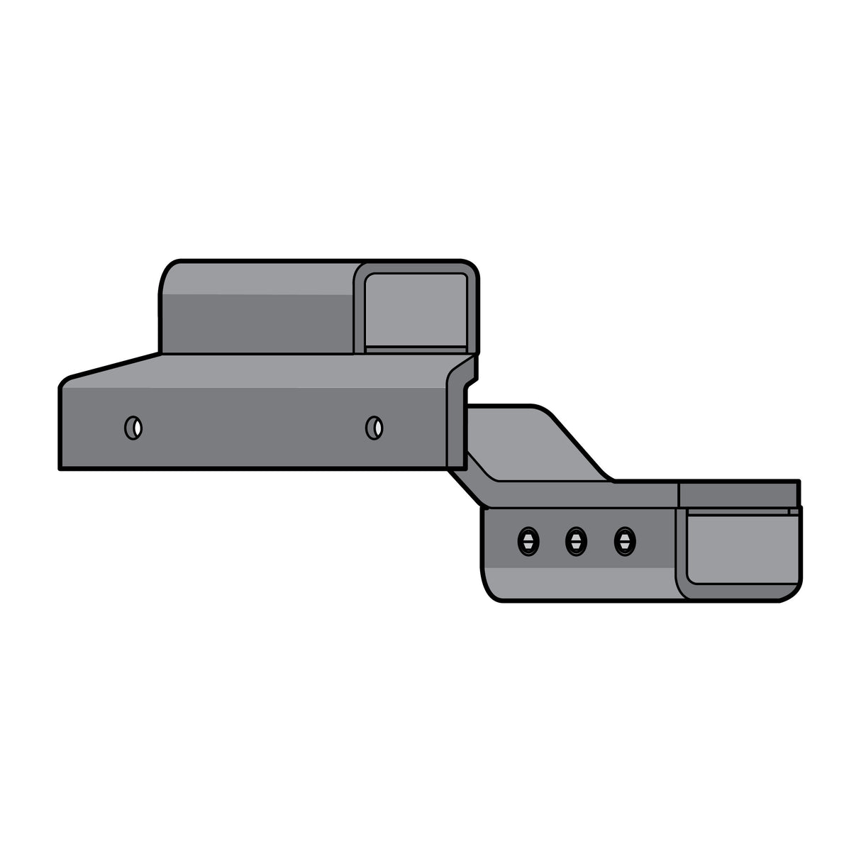 DoorKing 2600-720 Crank Arm Joint Assembly - 6500 Series | Elitegates.net