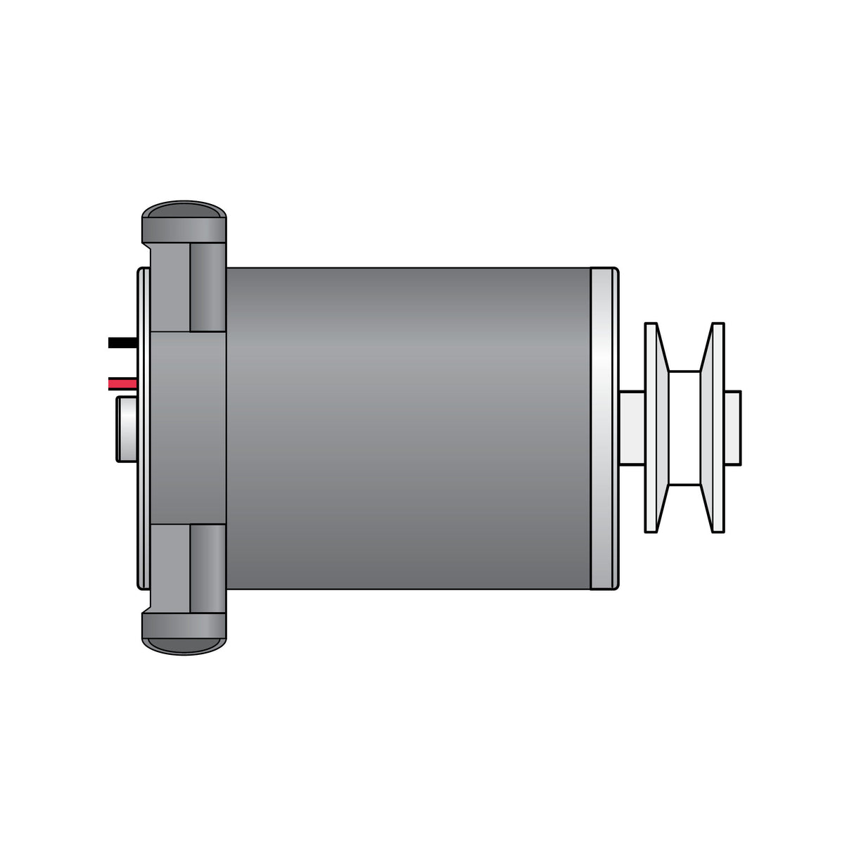 Doorking 2601-197 Replacement Motor 24VDC 1/2HP for Models 6524 & 9024