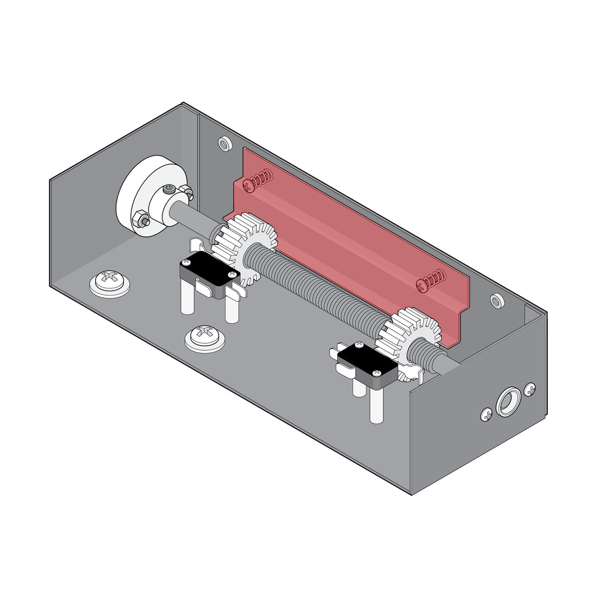 Doorking 2601-211 Bracket for Limit Assembly