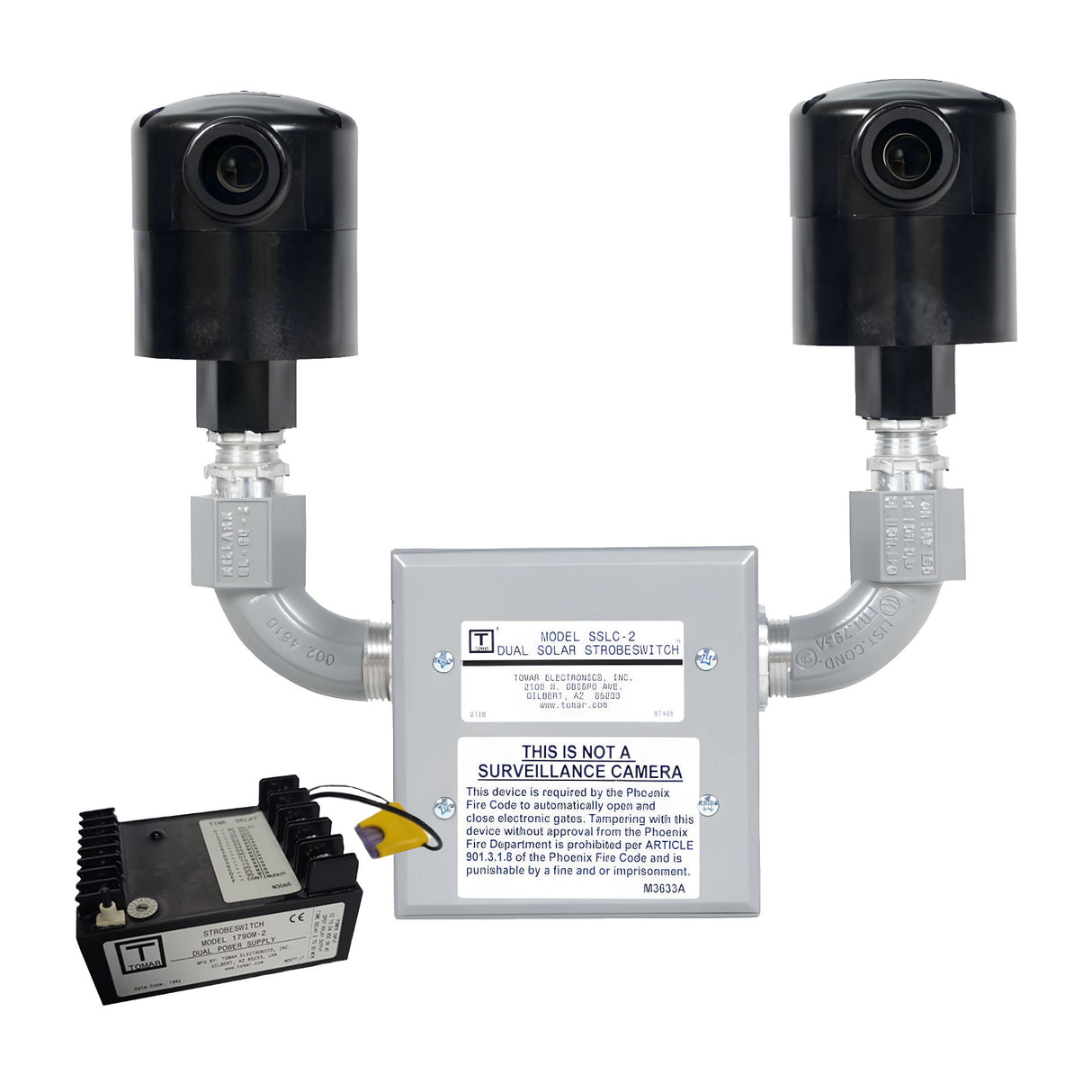 Tomar 2795-2 Dual-Zone Strobeswitch Kit with Power Module | Elitegates.net