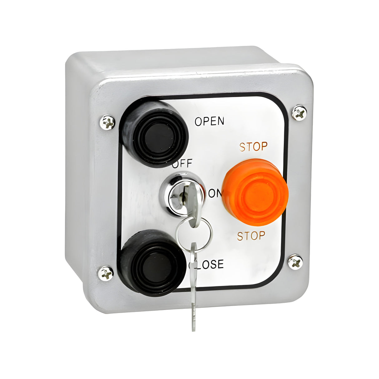 MMTC 3BXL Three Button Station With Lockout for Exterior Use