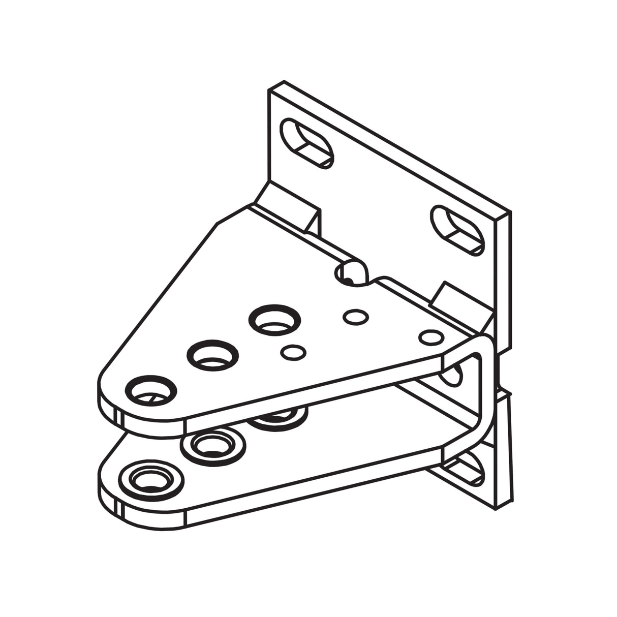 FAAC 63001915 Rear Mounting Bracket for S450H Operators
