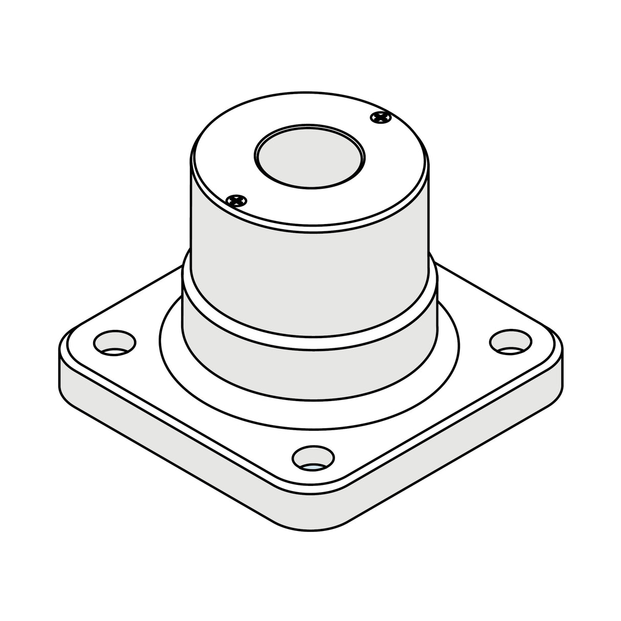 Doorking 6500-118 Shaft Support Assembly