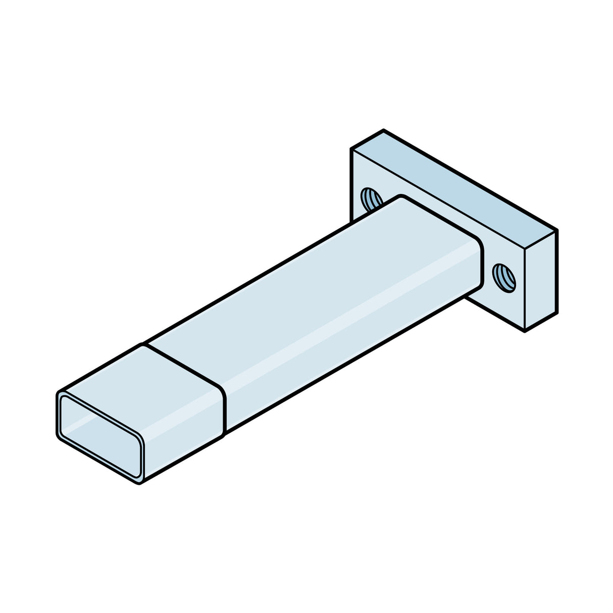 Biela de brazo Doorking 6500-255