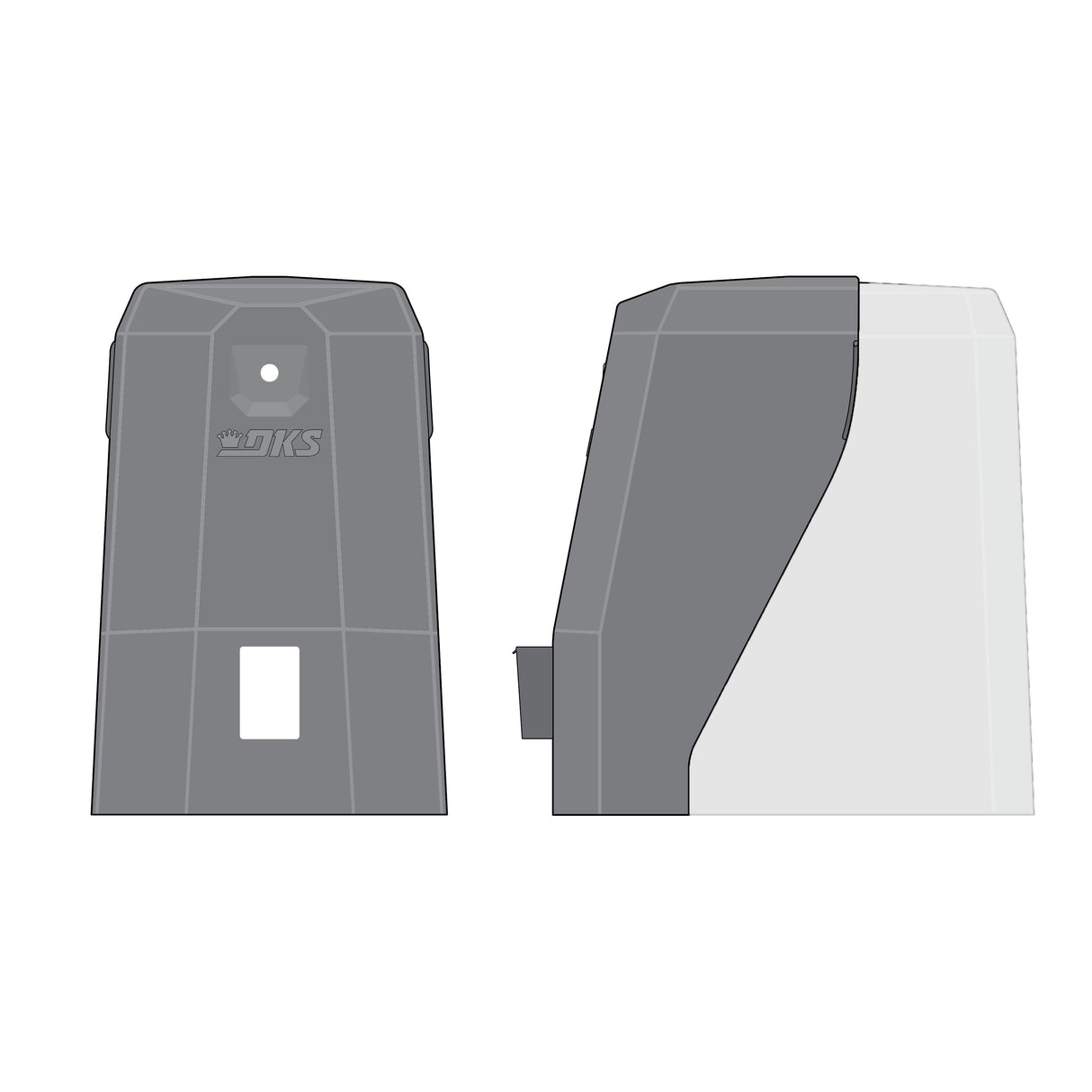 Doorking 6500-454 Front Cover | Elitegates.net