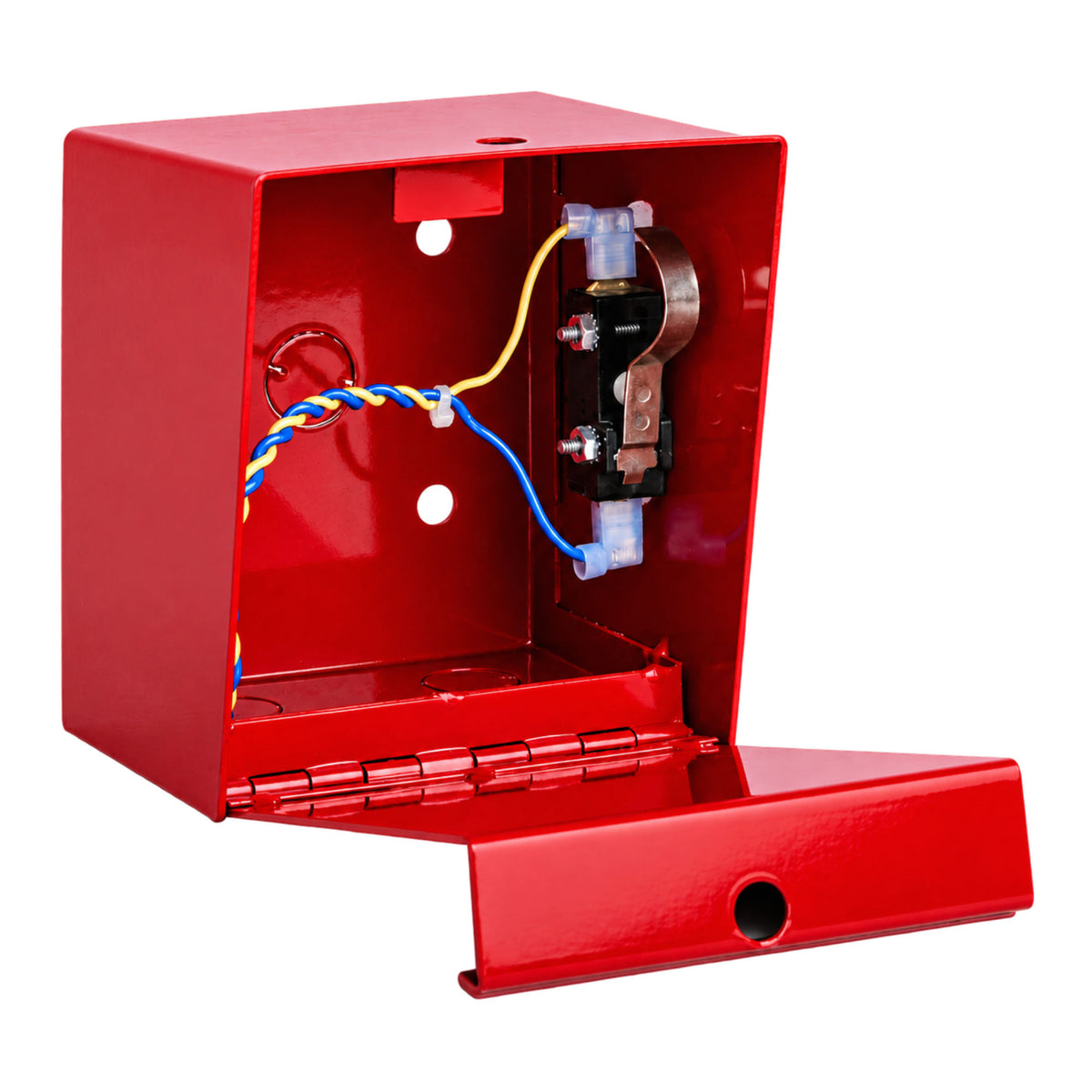 Ramset 800-80-25 Fire Box Pad Lock Type, showing the inside | Elitegates.net