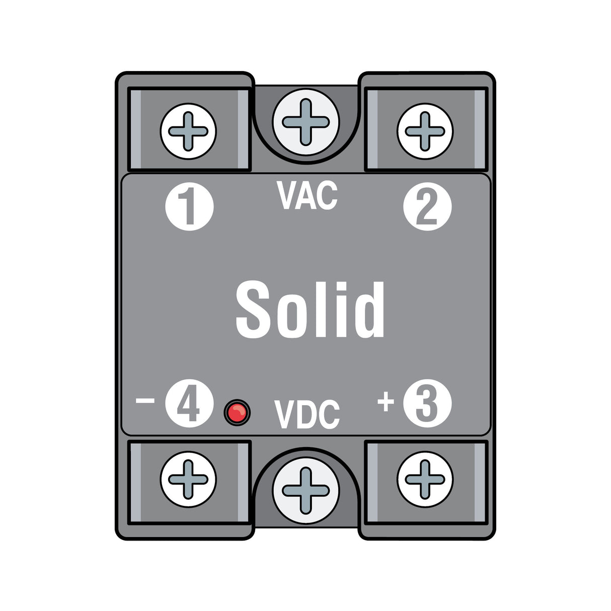 DoorKing 9200-932 Solid State Relay 1P, illustration