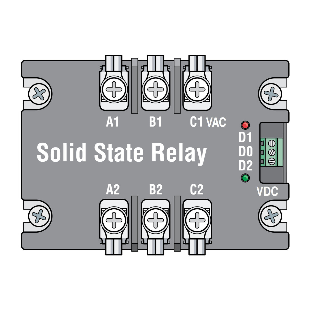 Doorking 9200-933 Solid State Relay, 3-Phase | Elitegates.net