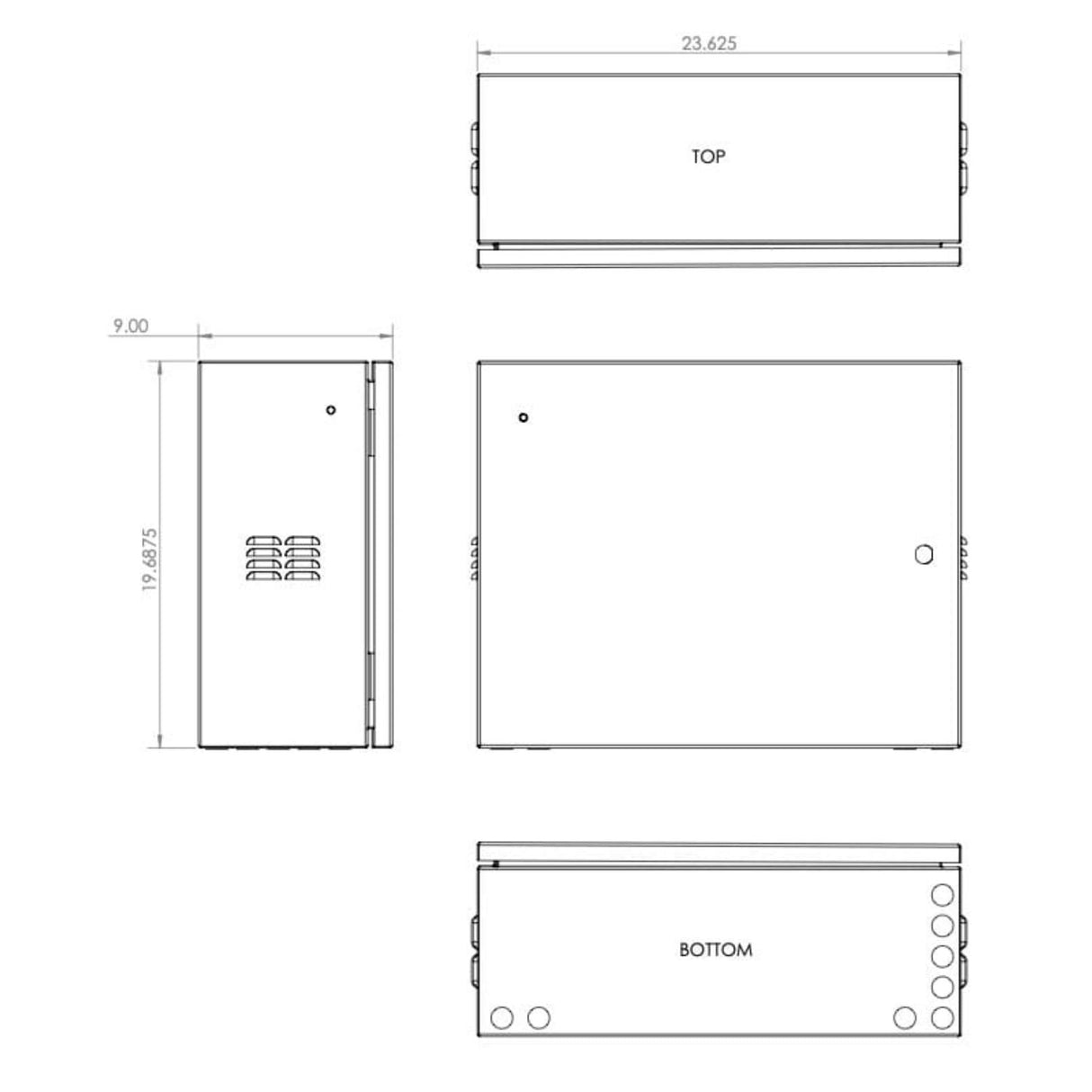 Inversor de potencia All-O-Matic APS-4000-48 con respaldo de batería
