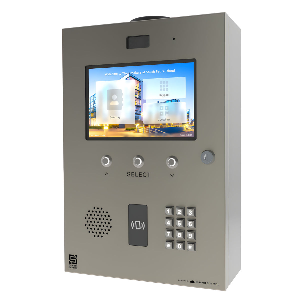 Security Brands Ascent M8 Multi-Tenant Cellular Video Intercom | Elitegates.net