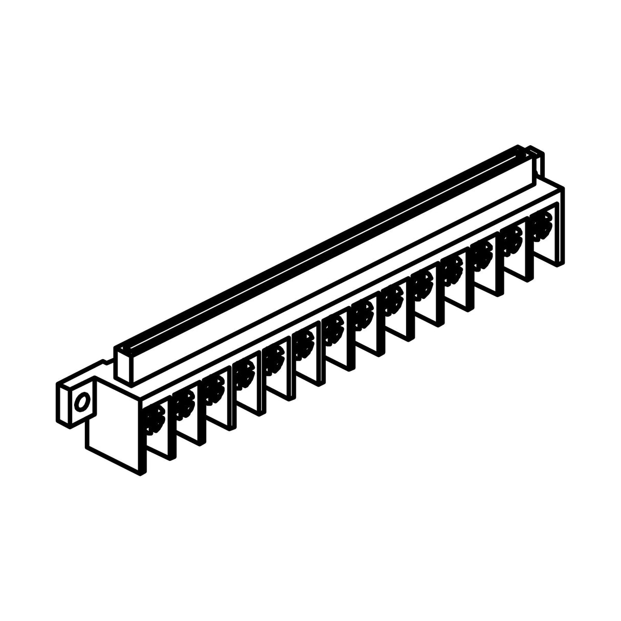 Allomatic COM-1002 Terminal Strip for Main Board, illustration
