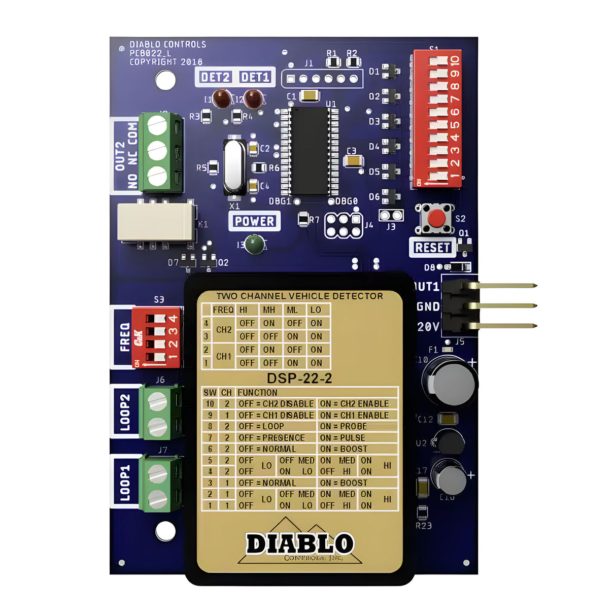Diablo DSP-22-2 Loop Detector