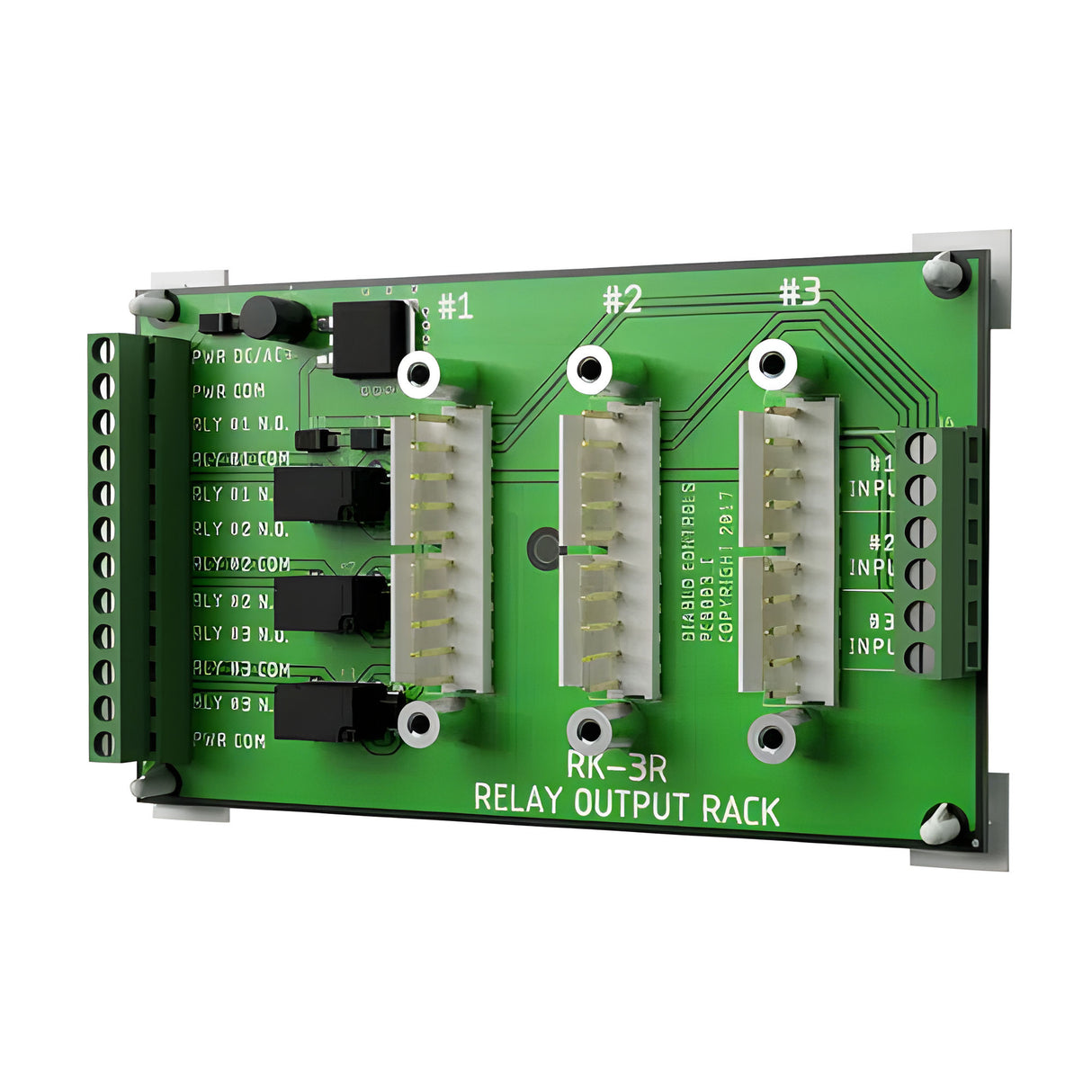 Diablo RK-3R Loop Rack for Plug-In Loop Detectors