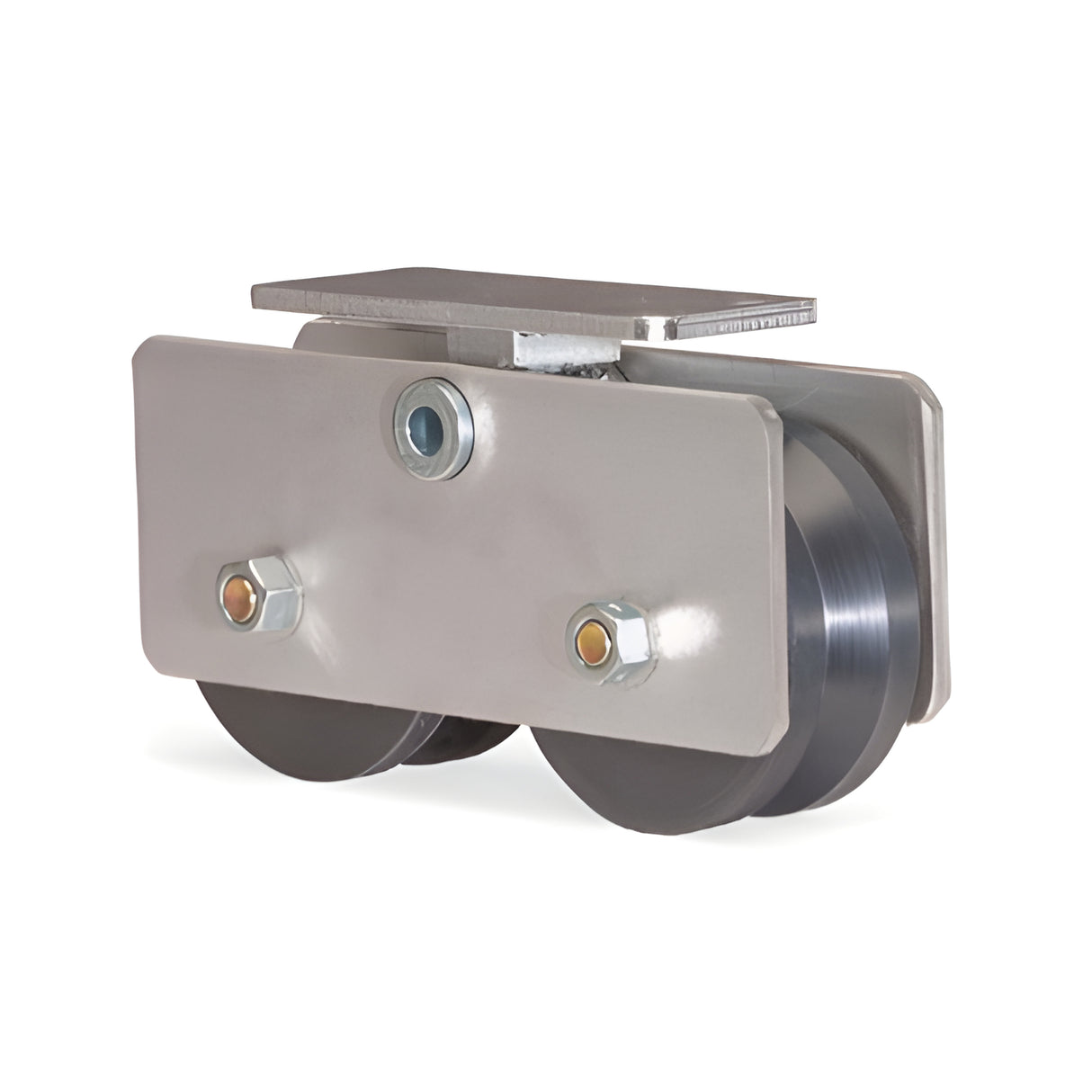 Doorking 1201-010 Tandem Steel V-Wheel Assembly (4")