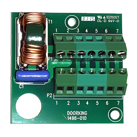 Doorking 1496-010 Circuit Board Hash Filter for DC Operators