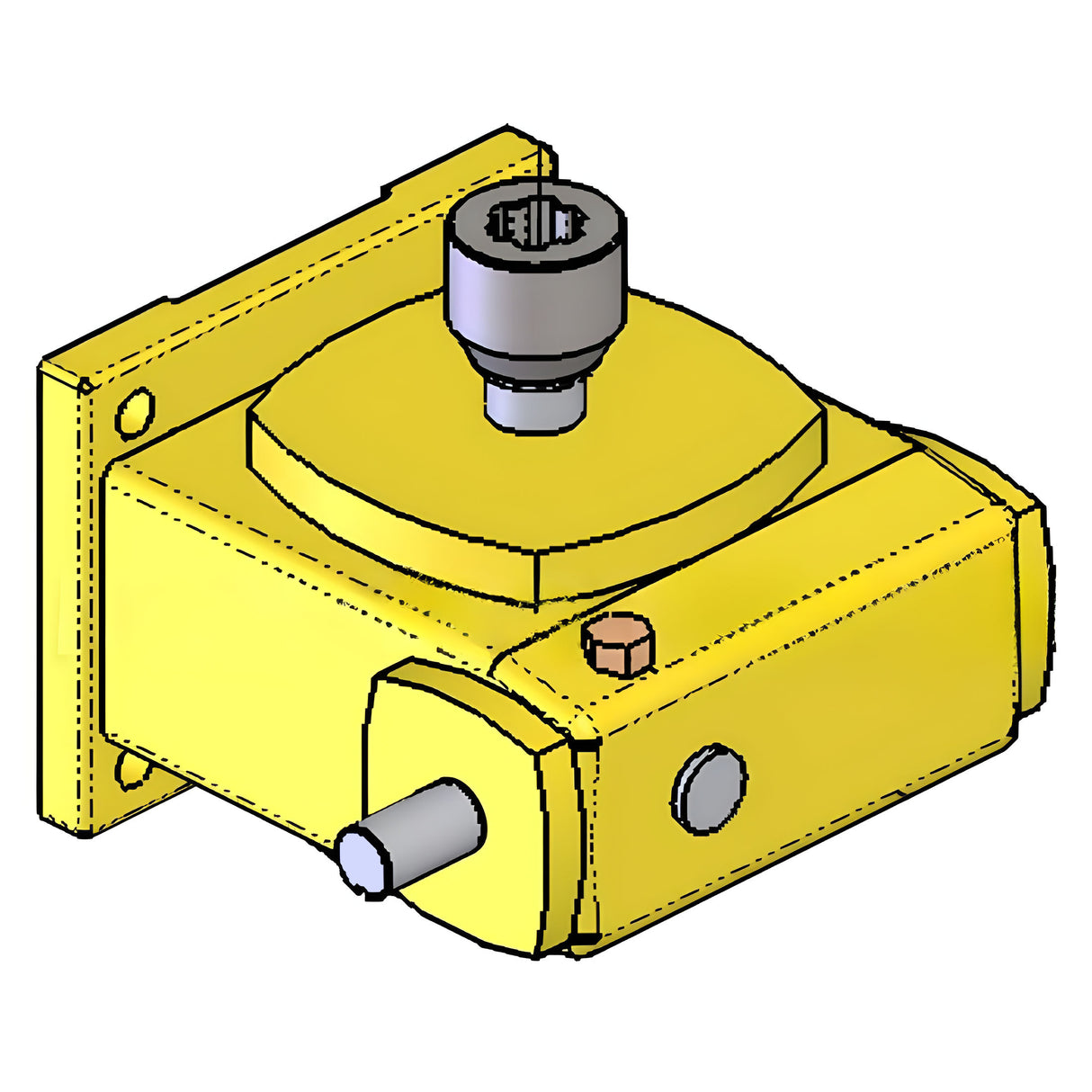Caja de cambios Doorking 2600-719 para operadores de portones 6500