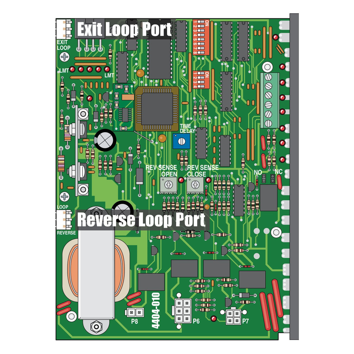Doorking 4404-012 Circuit Board
