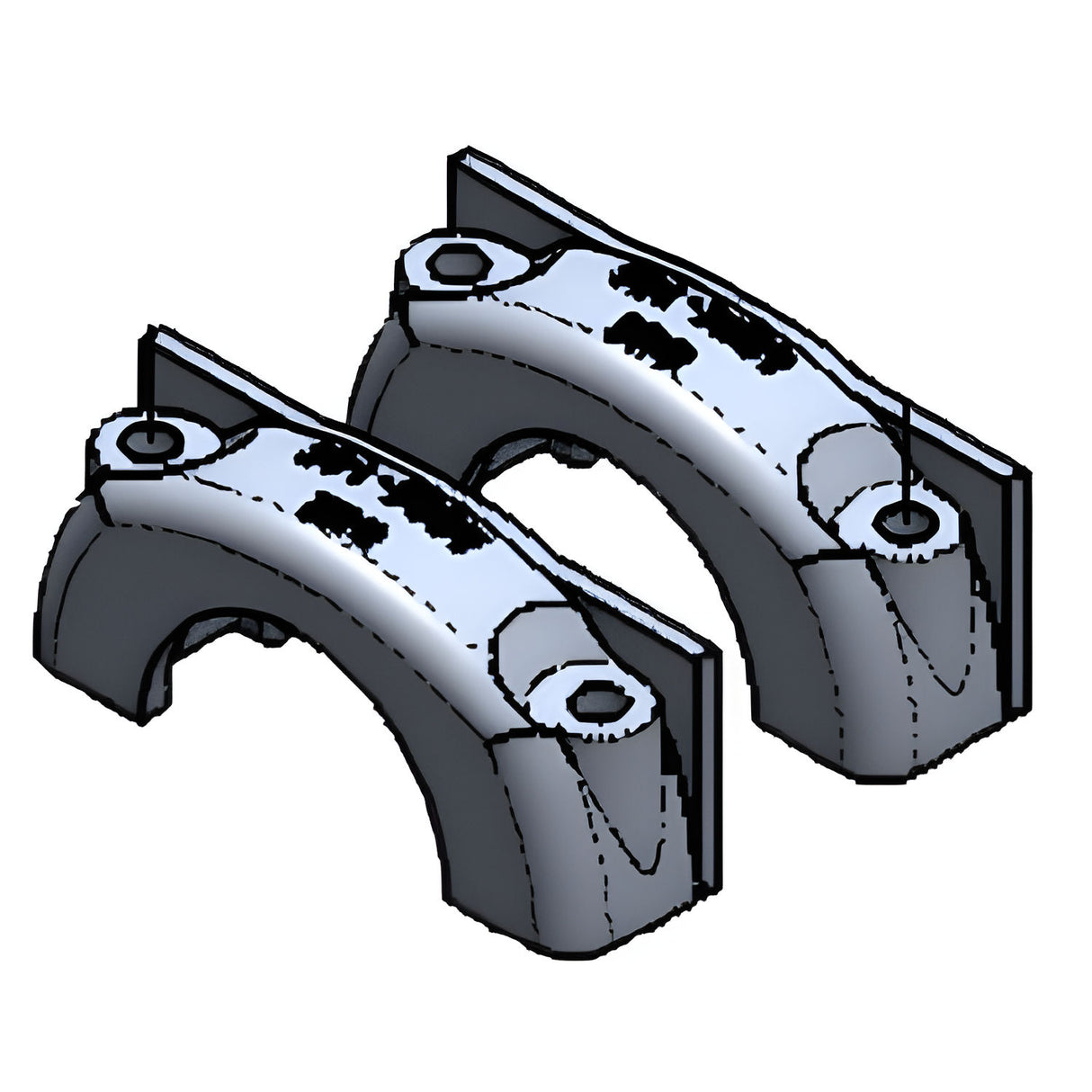 Doorking 6006-185 Tapa de cojinete