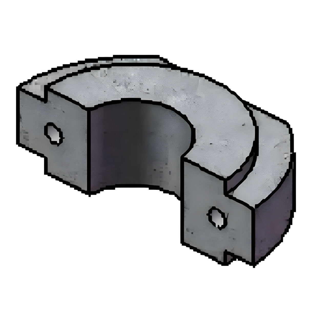 DoorKing 6500-165 Hub Clamp Swinger Half Arm | Elitegates.net