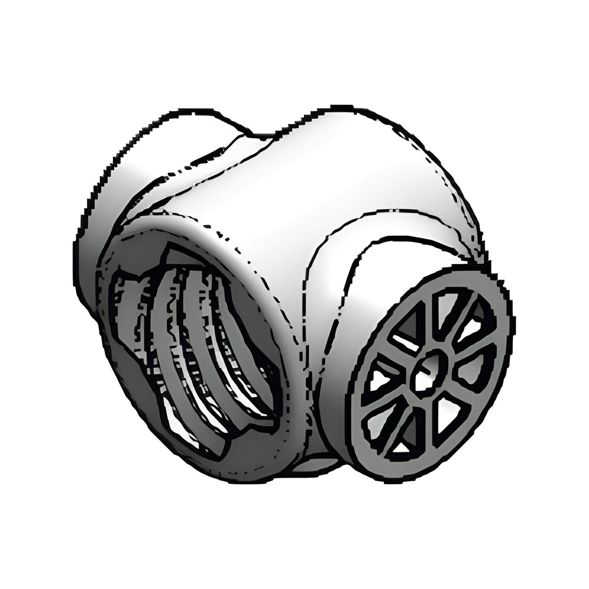 Doorking 6006-105 Travel Nut Assembly for 6006 Actuators