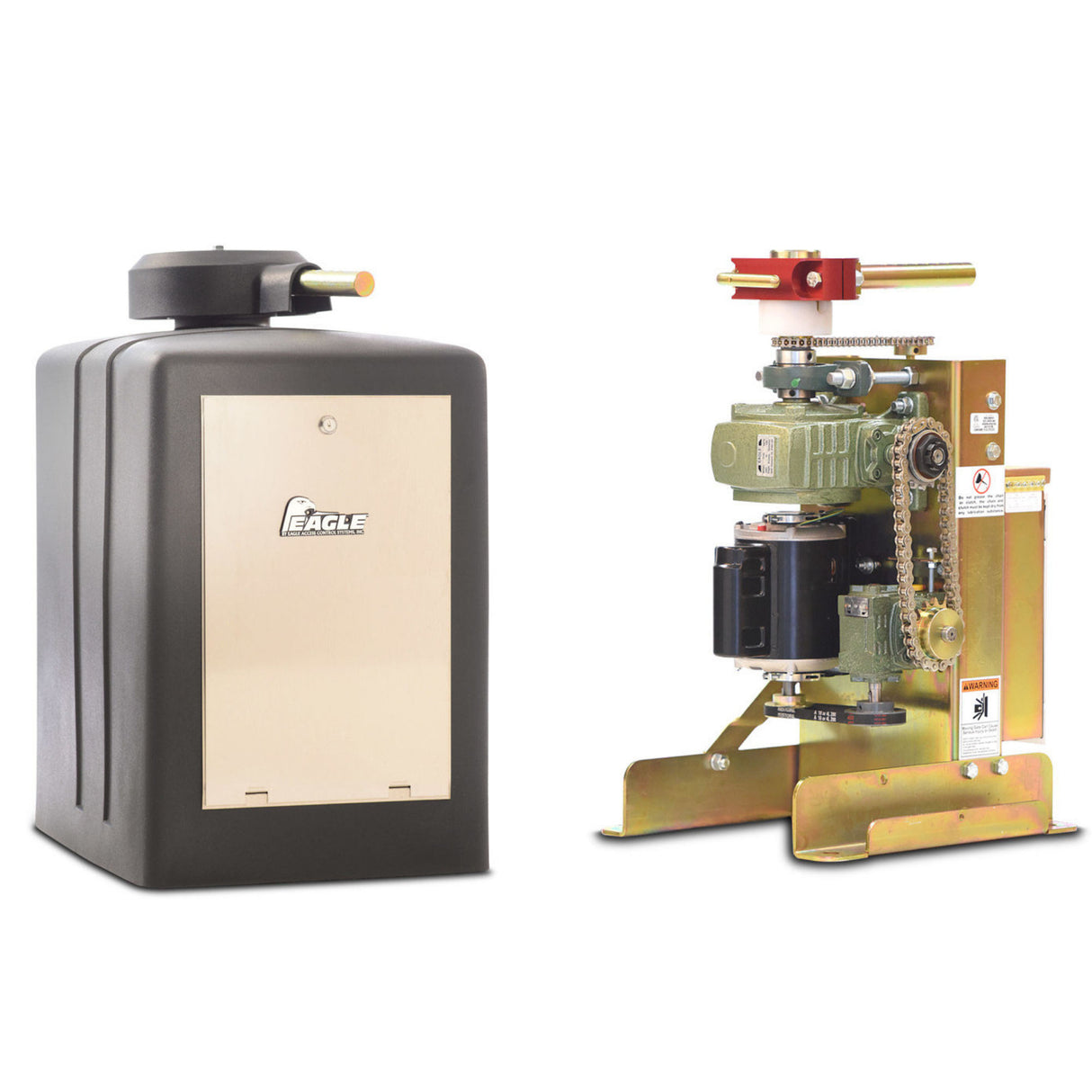 Operador de puerta batiente Eagle 100 de 110 V CA