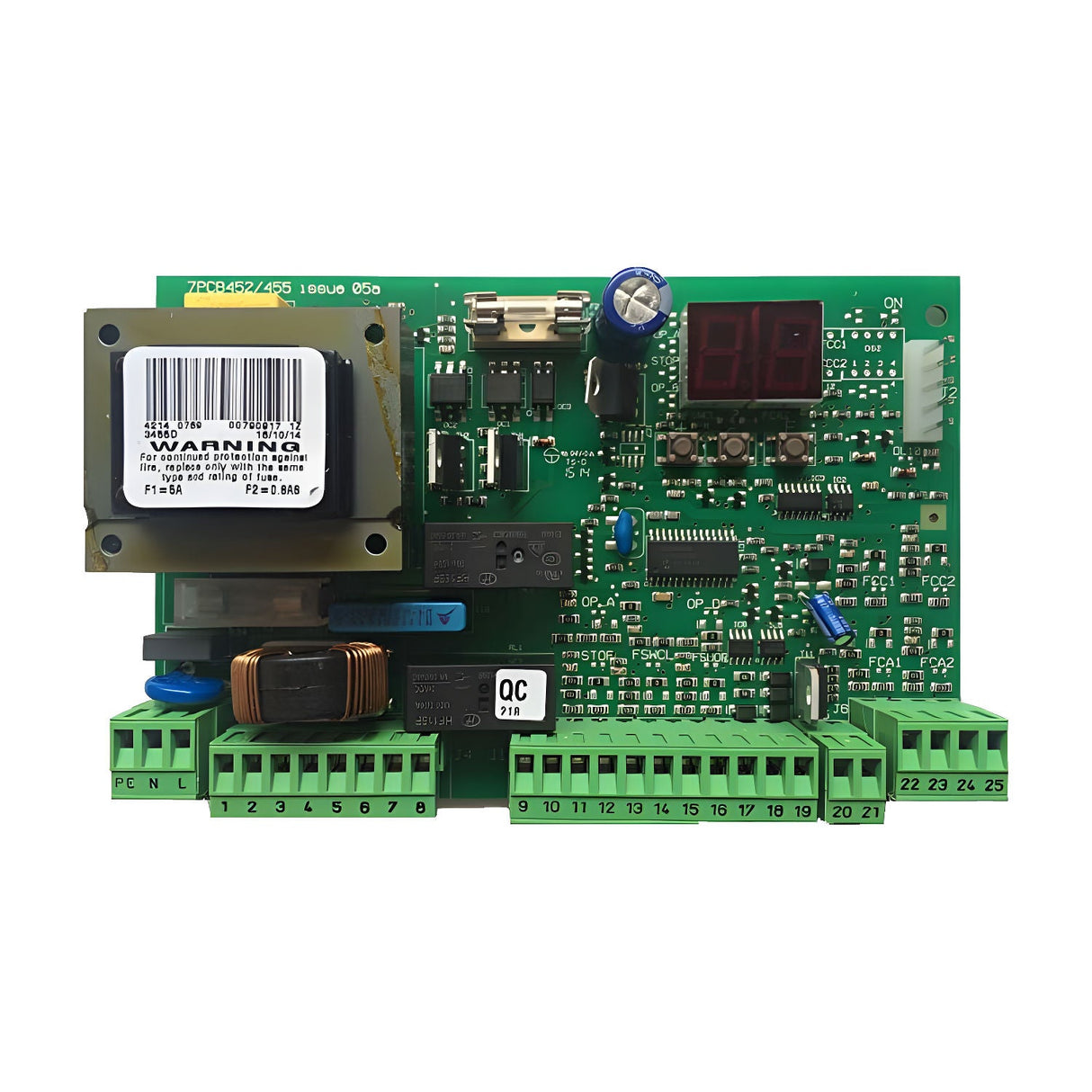 FAAC 455D Circuit Board 110v (Non-UL)