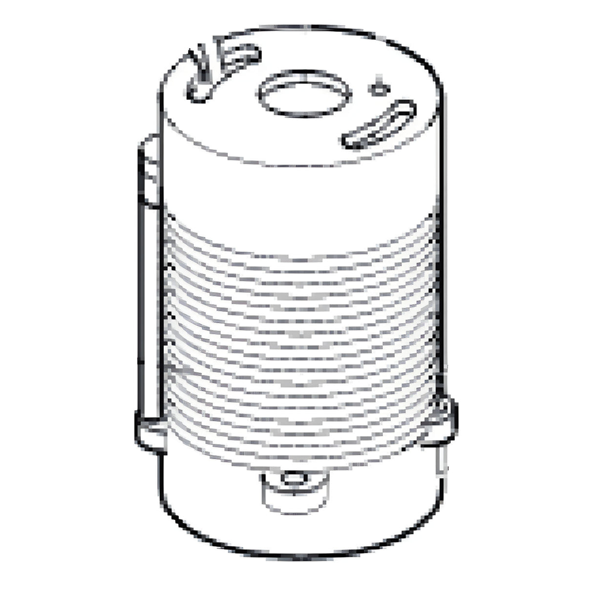 FAAC 77002025 Replacement Motor for FAAC 750, illustration