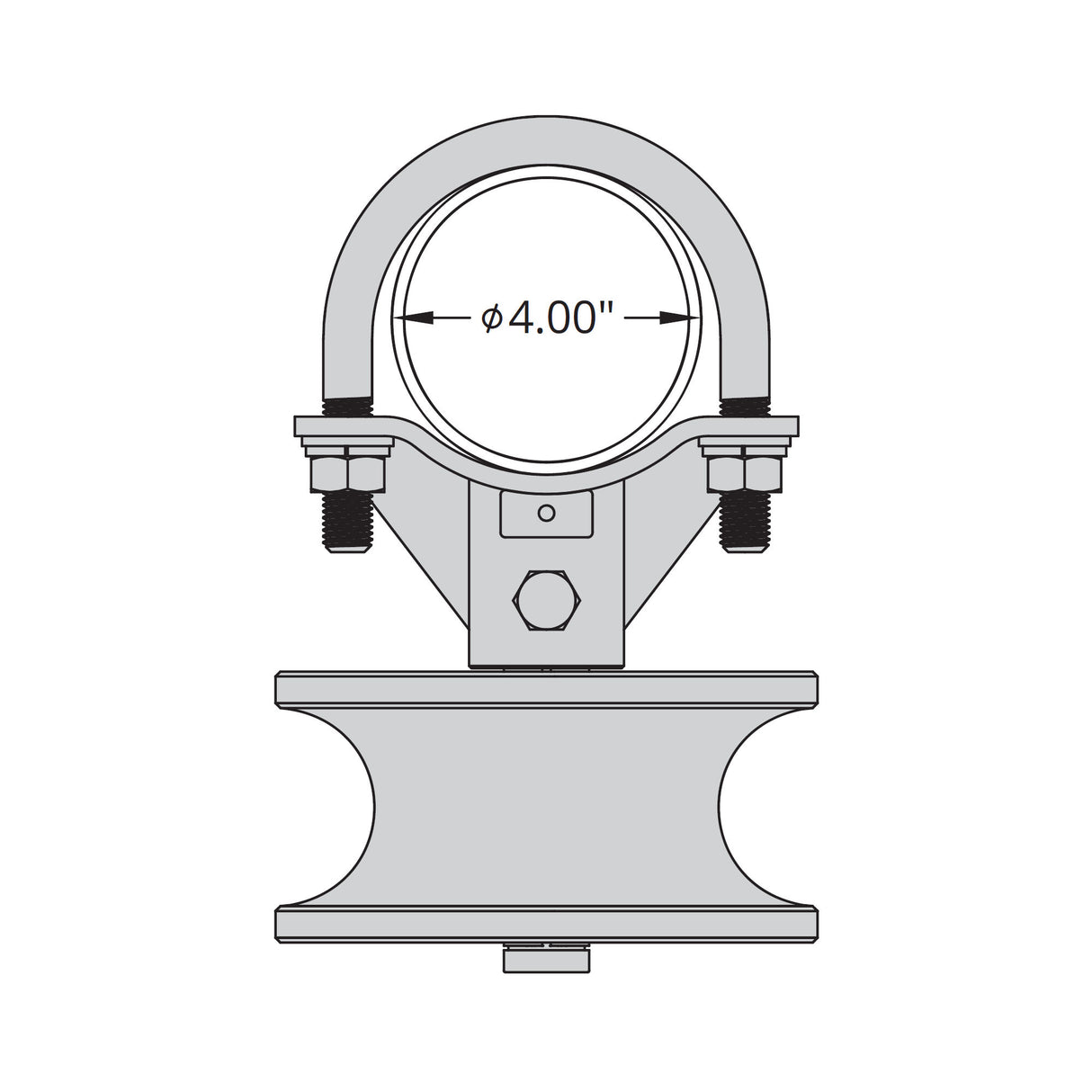 Rodillo voladizo K-CRPR6 de Security Brands