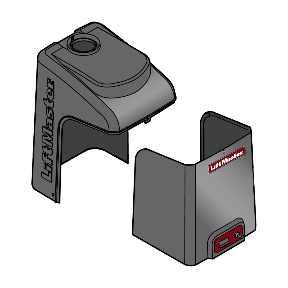 LiftMaster K77-39428 Cover Kit for CSW24UL, parts diagram