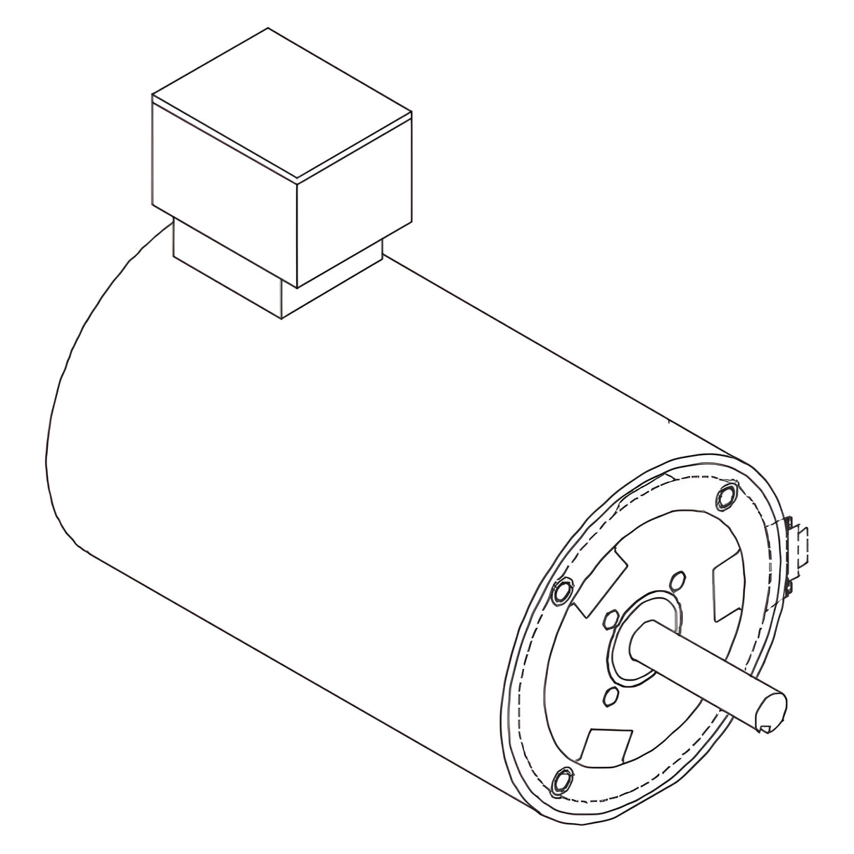 Liftmaster 20-3500C-4B Replacement Motor (5HP) | Elitegates.net