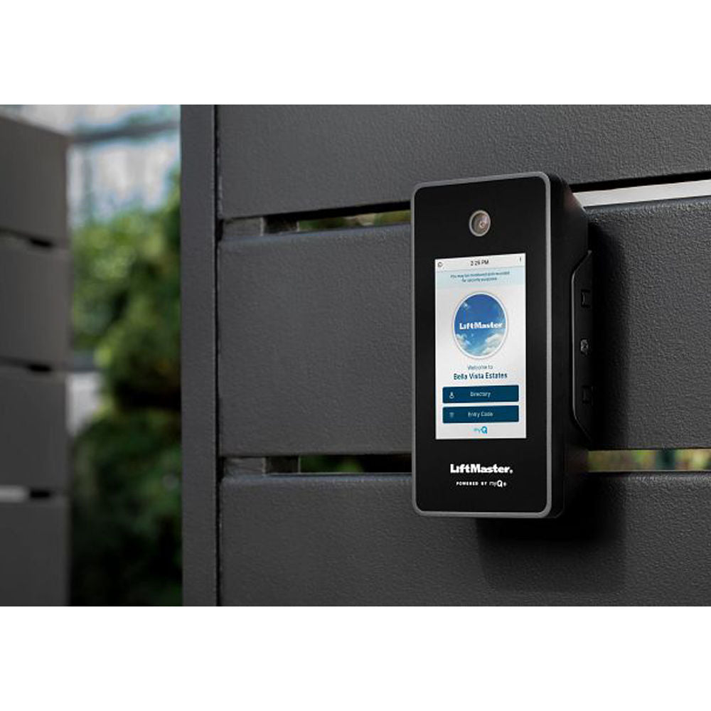 Liftmaster CAPXS shown on a fence