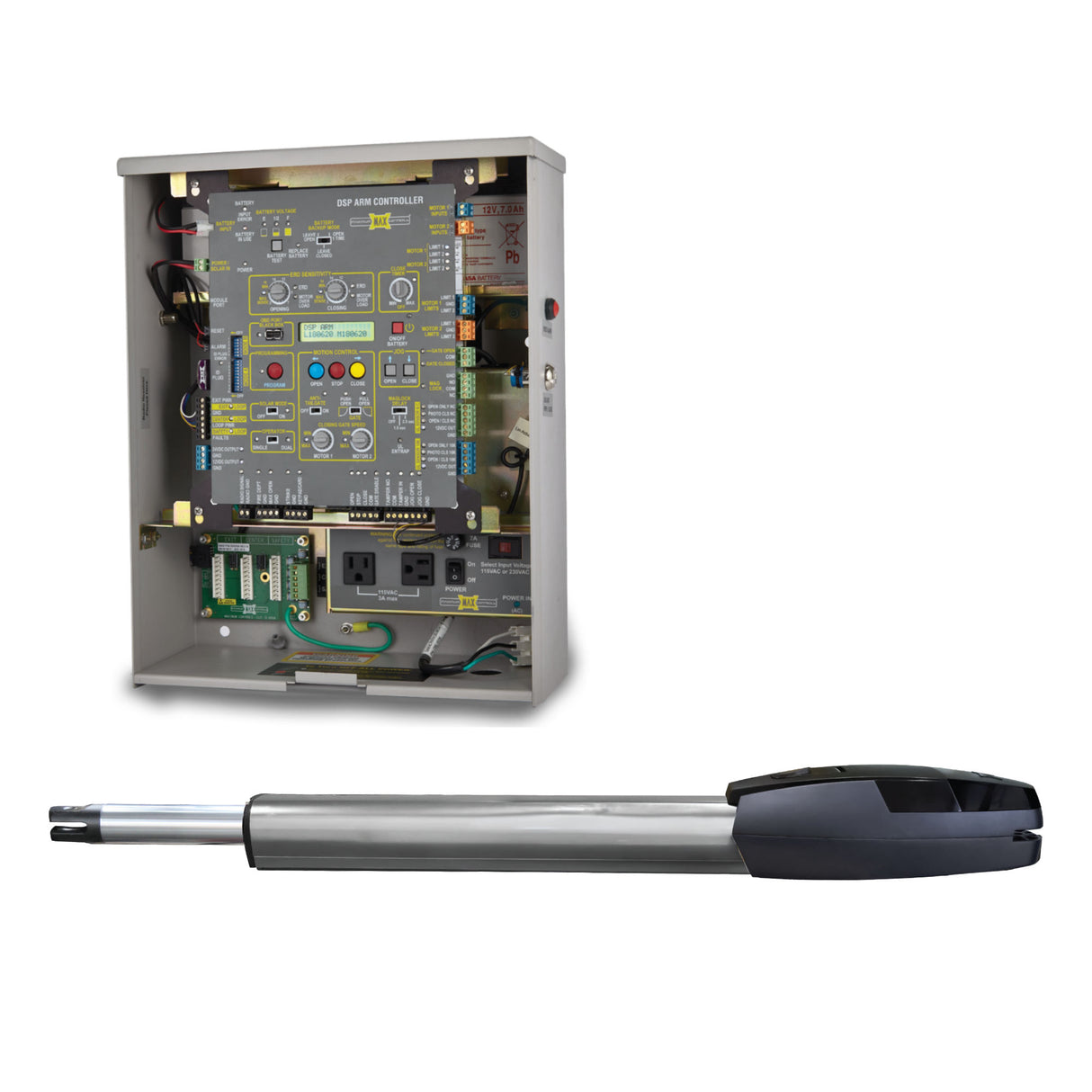 Maximum Controls - MAX ULTRA ARM Swing Gate Operator Kit | Elitegates.net