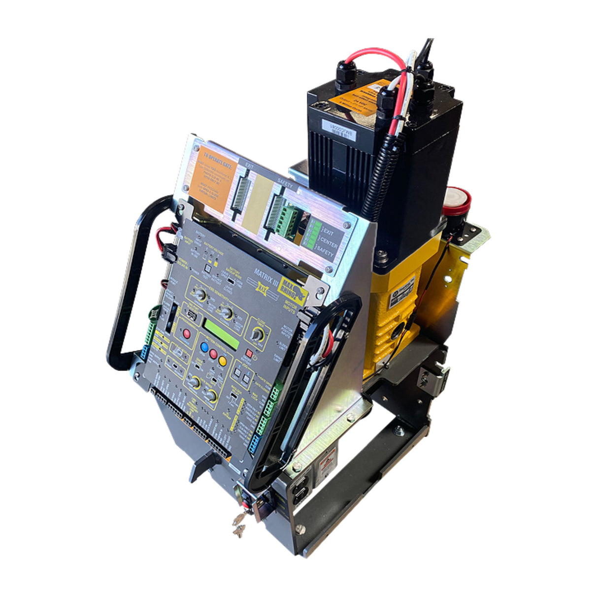 Maximum Controls - MAX RHINO 4000 FS Slide Gate Operator, shown without a cover