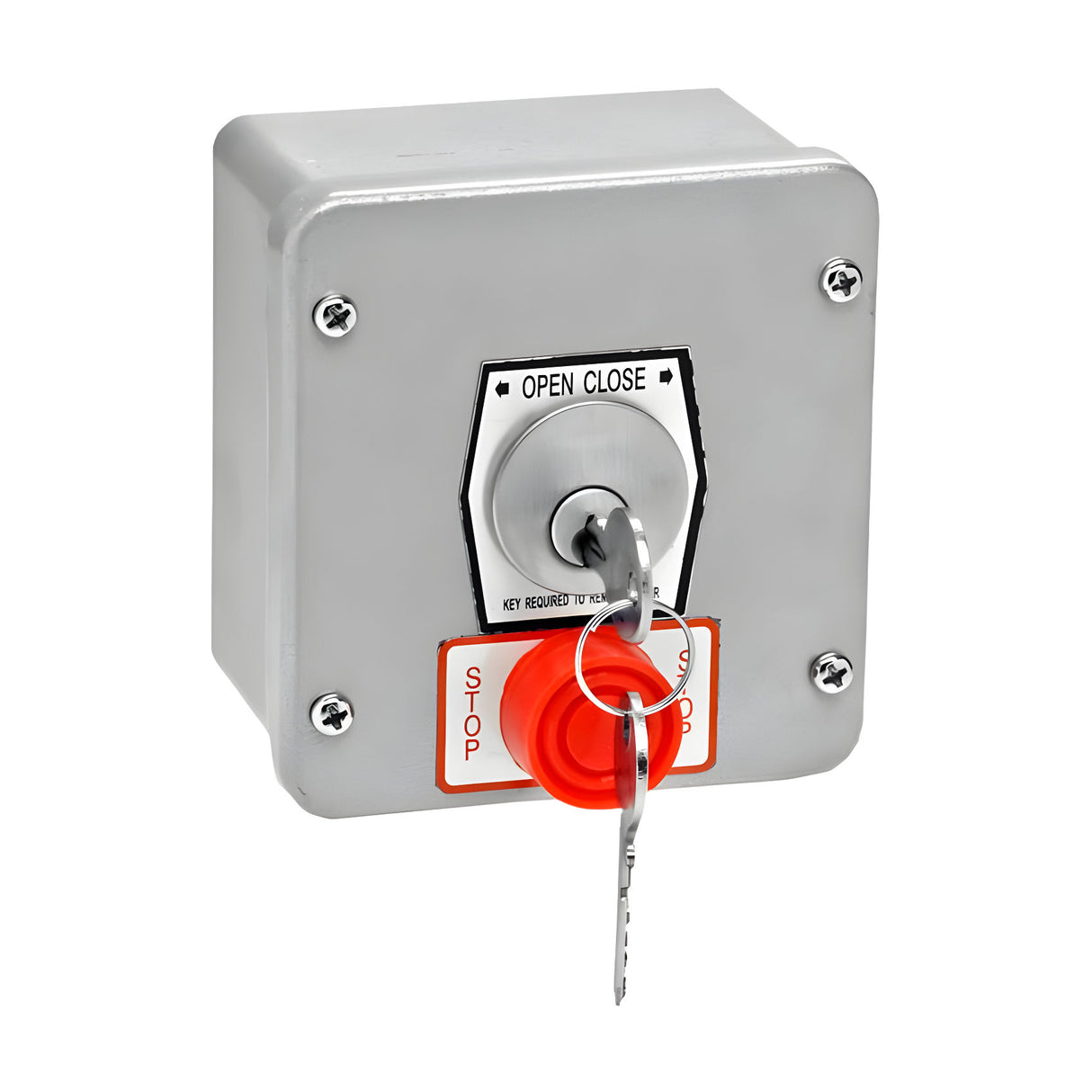 Elite 1KXS NEMA 4 Exterior Key Switch with Stop Button