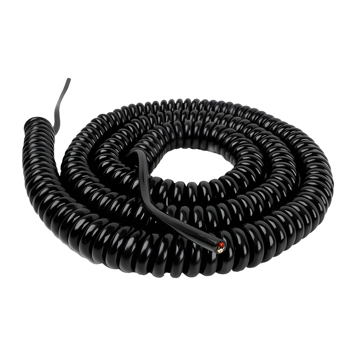 Miller Edge Safety Edge Coil Cord 2-Wire (Up to 24ft) | EliteGates.net