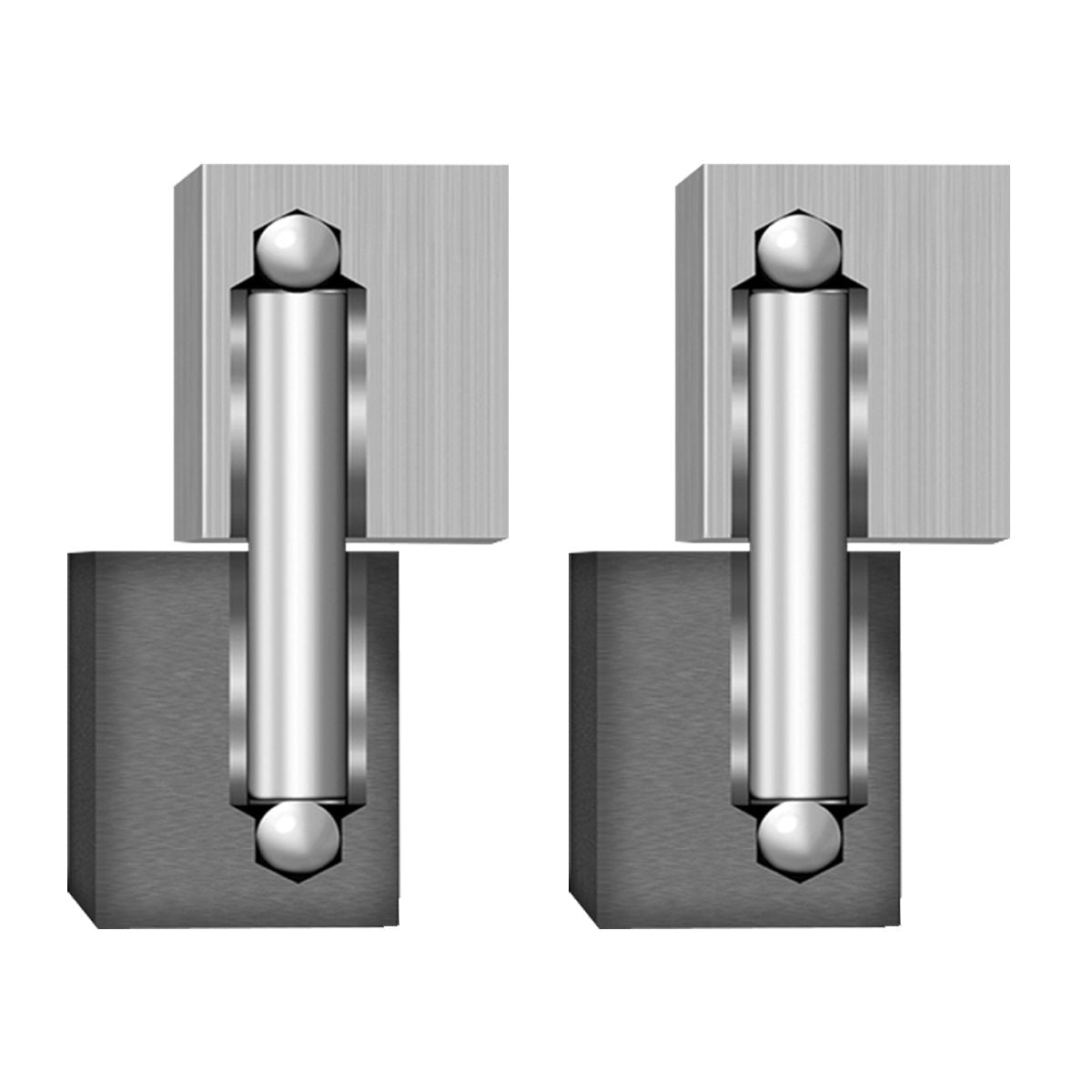 Elite Power Hinges Aluminum & Steel (Pair)