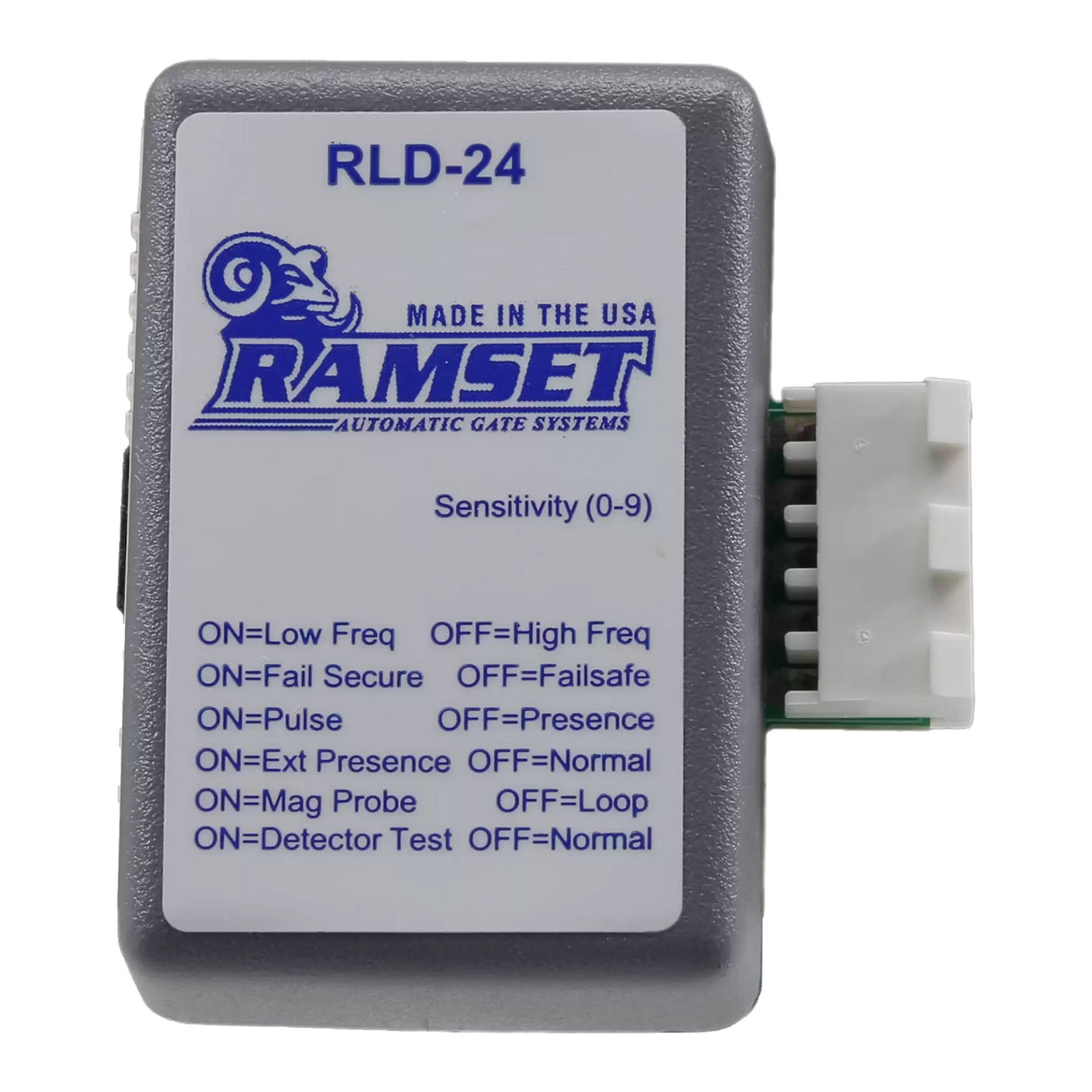 Ramset RLD-24 Loop Detector, front view