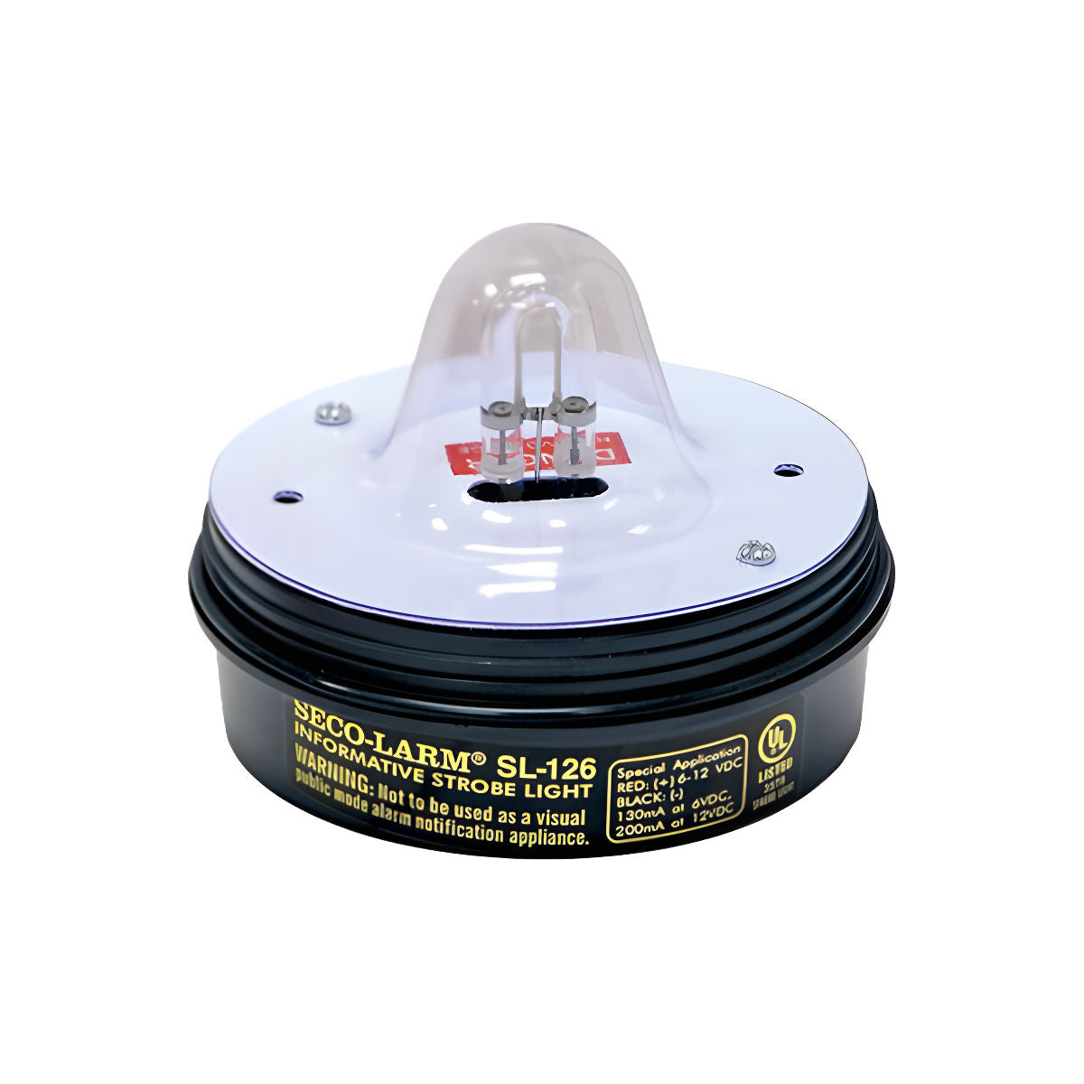 Seco-Larm SL-126Q Strobe Light for Automatic Gates