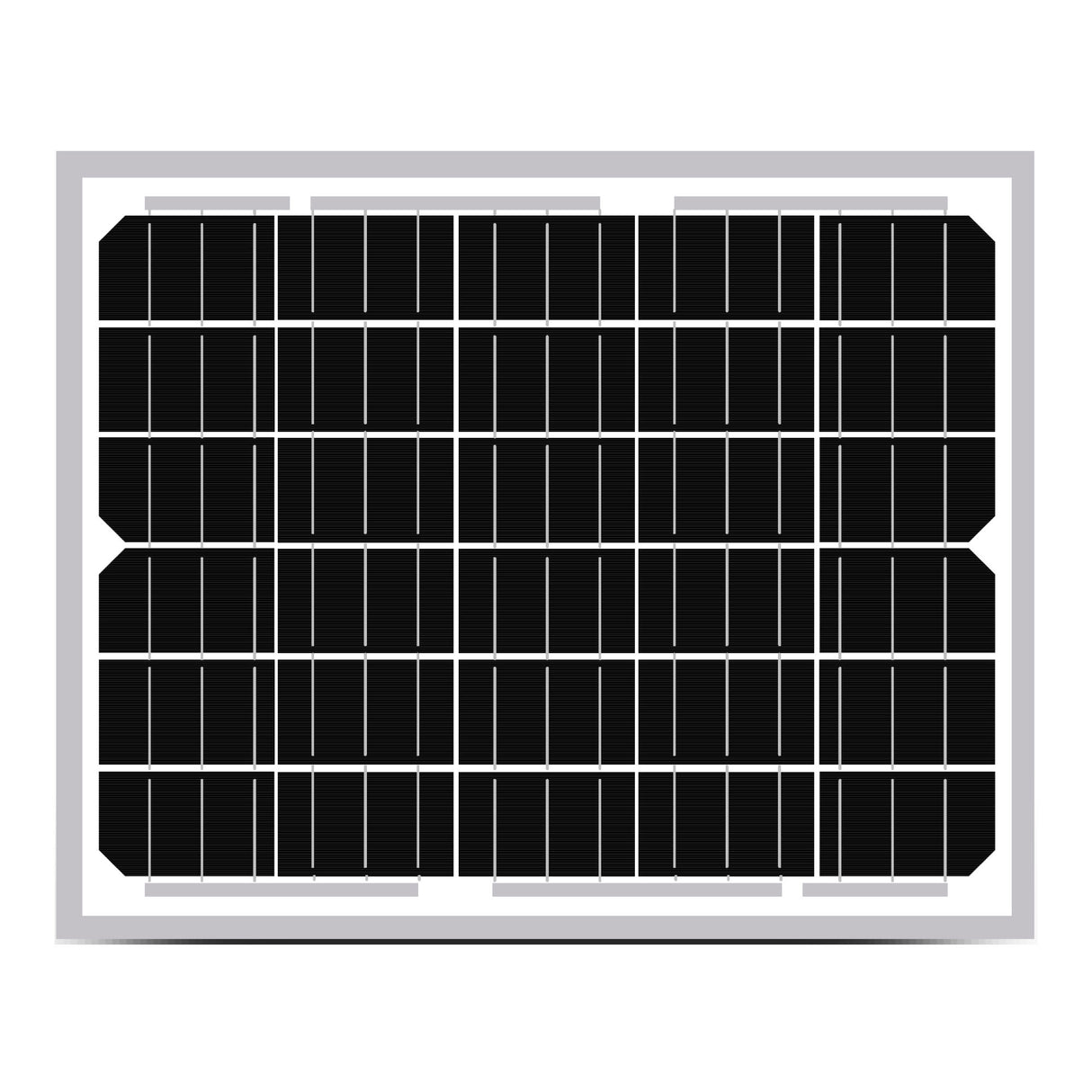 Elite 10W 12V Solar Panel for Gate Operators | Elitegates.net