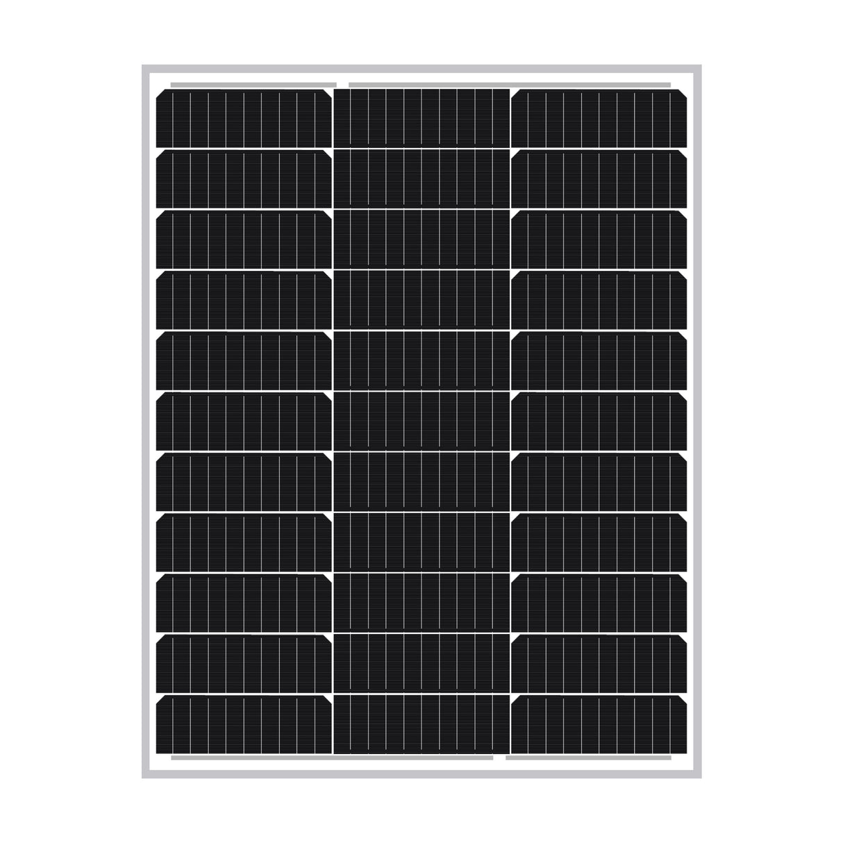 Elite 65W Solar Panel Kit for Gate Operators - 12V | Elitegates.net