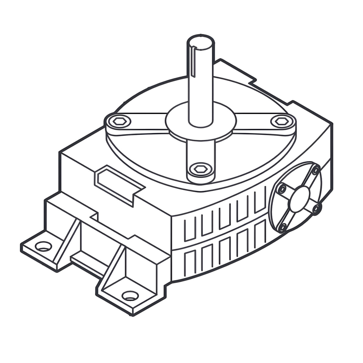 Viking Access T21GB80K Worm Gearbox for T21NX | Elitegates.net