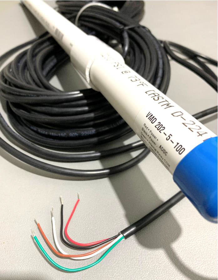 EMX VMD202 Vehicle Motion Sensor, showing harness