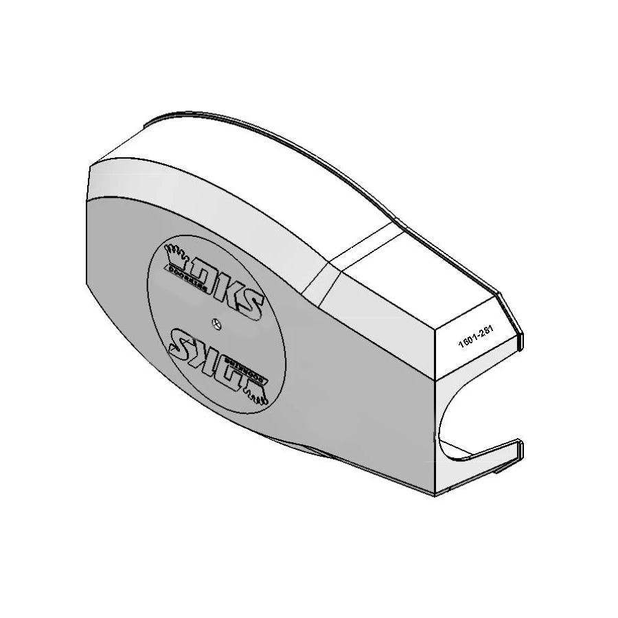 Doorking 1601-281 Cover Barrier Arm Hub (White)
