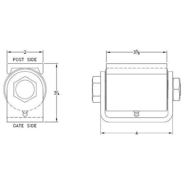 Liftmaster 2000Z measurements